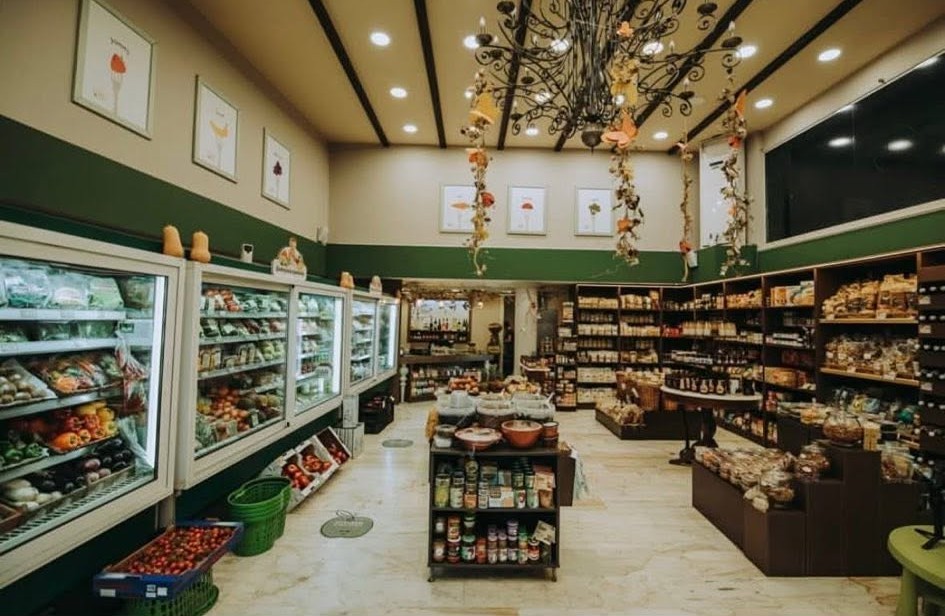 Εσωτερικός χώρος delicatessen Ηράκλειο